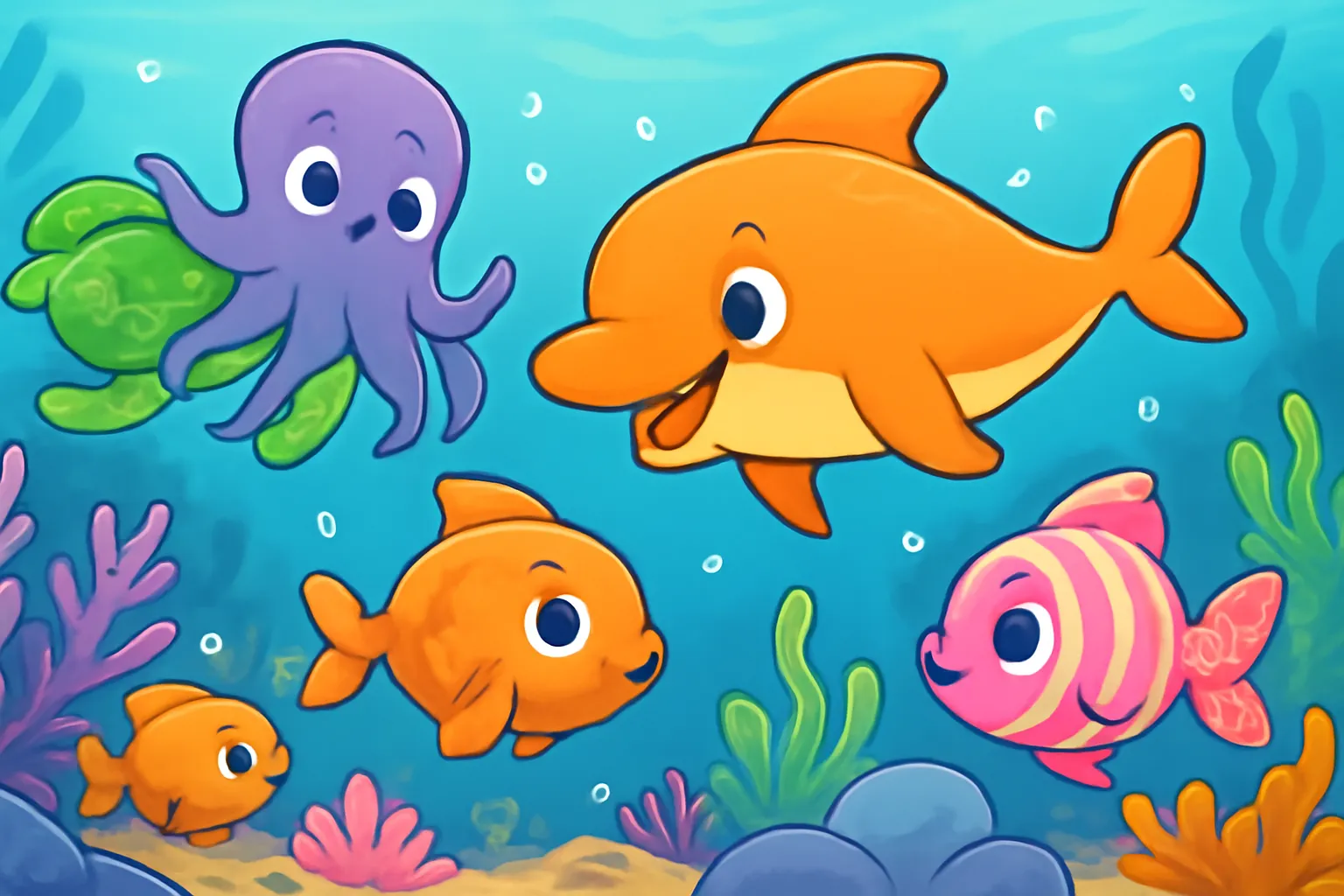 Colorful Game Interface